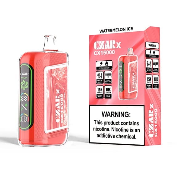 Watermelon Ice CZAR CX15000 DISPOSABLE VAPE