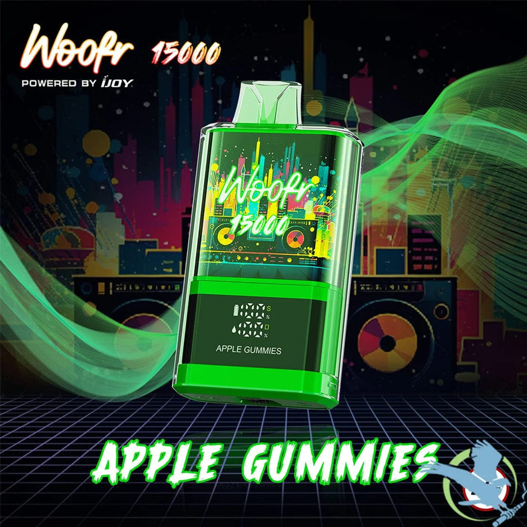 Apple Gummies Woofr 15000 Disposable Vape