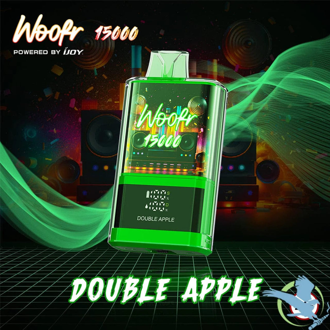Double Apple Woofr 15000 Disposable Vape