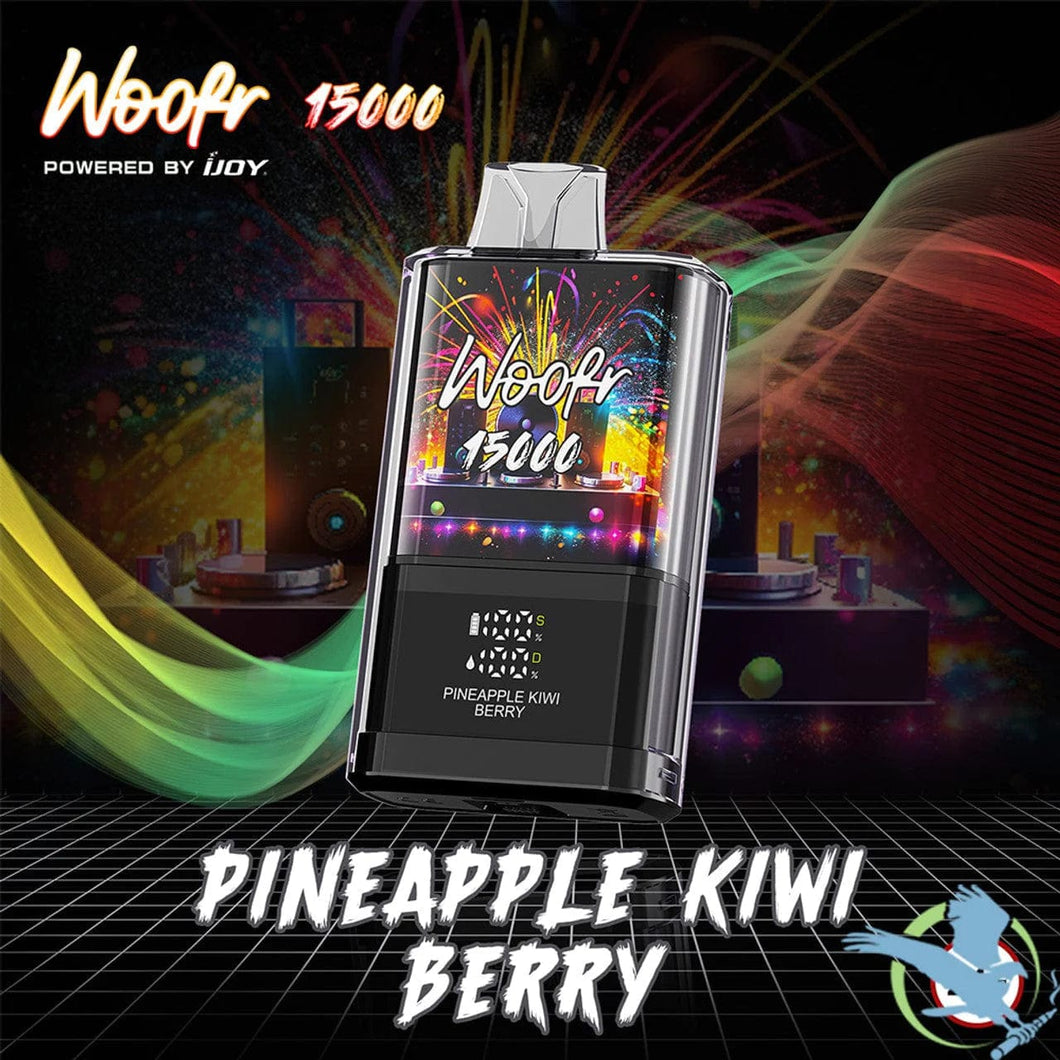 Pinapple Kiwi Berry Woofr 15000 Disposable Vape