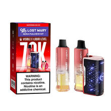 Load image into Gallery viewer, Pod Kit / Watermelon Ice Lost Mary Nera Fulllview 70K Disposable
