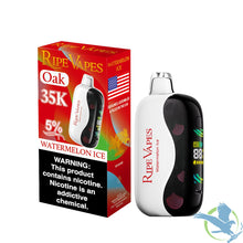 Load image into Gallery viewer, Watermelon Ice Ripe Vapes Oak 35K Disposable
