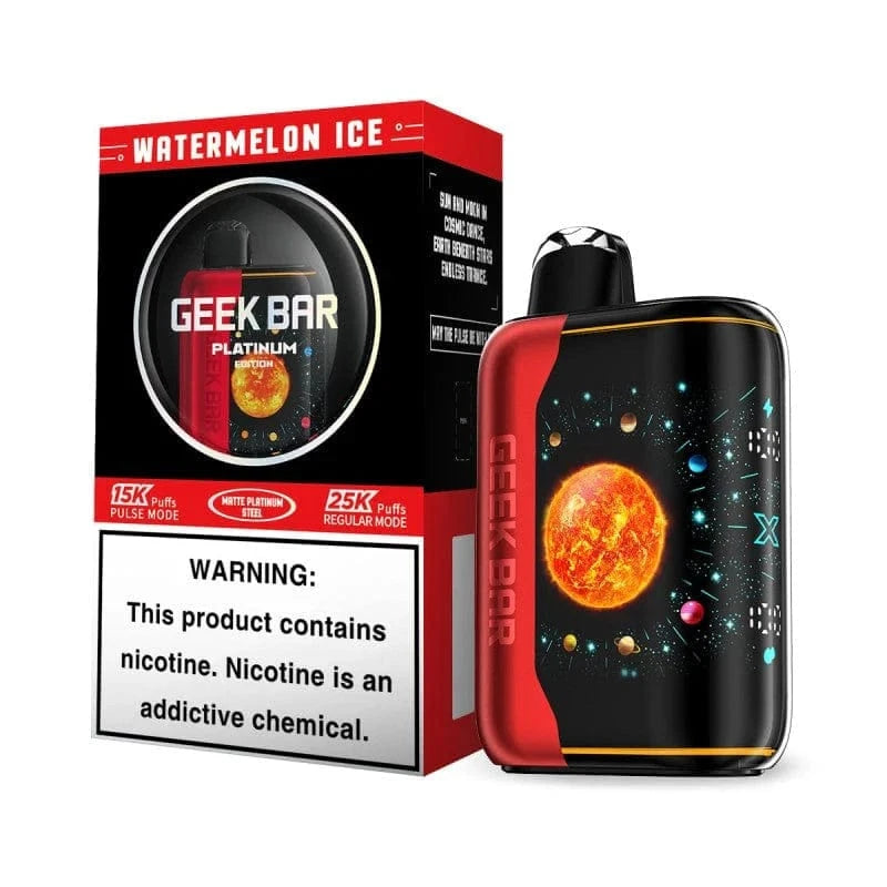 Watermelon Ice (Platinum New) Geek Bar Pulse X Vape Disposable