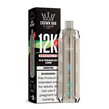 Load image into Gallery viewer, NN - Watermelon Lime Al Fakher Crown Bar Crystal V2 Disposable 6mg
