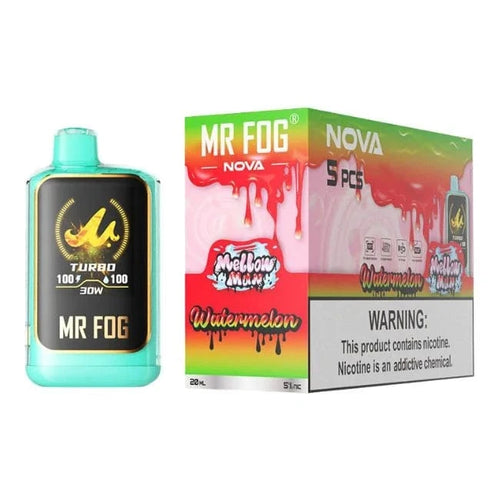 Watermelon Mellow Man Mr Fog Nova Limited Edition Disposable Vape 40K