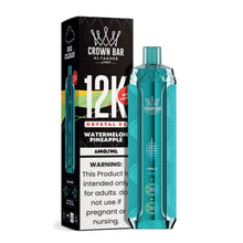 Load image into Gallery viewer, NN - Watermelon Pineapple Al Fakher Crown Bar Crystal V2 Disposable 6mg
