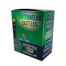 Cargar imagen en el visor de la galería, Watermelon Zkittles - Indica All time High Disposable 2G THCP D9 D8

