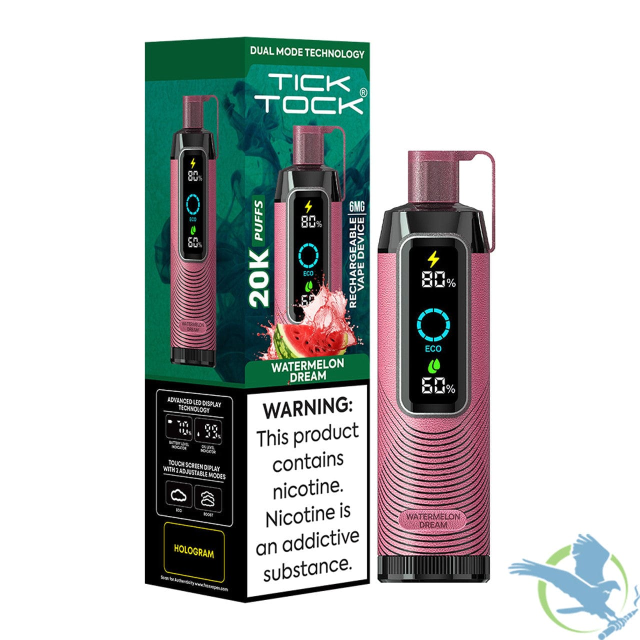 Tick Tock 20K Puffs Disposable Vape (Hookak Vape) Tick Tock 20K Puffs Disposable Vape (Hookak Vape)
