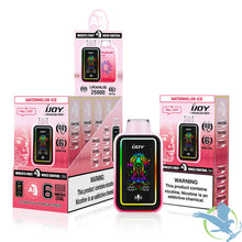 Load image into Gallery viewer, Watermelon Ice Ijoy Uranus 25000 Puff Disposable Vape
