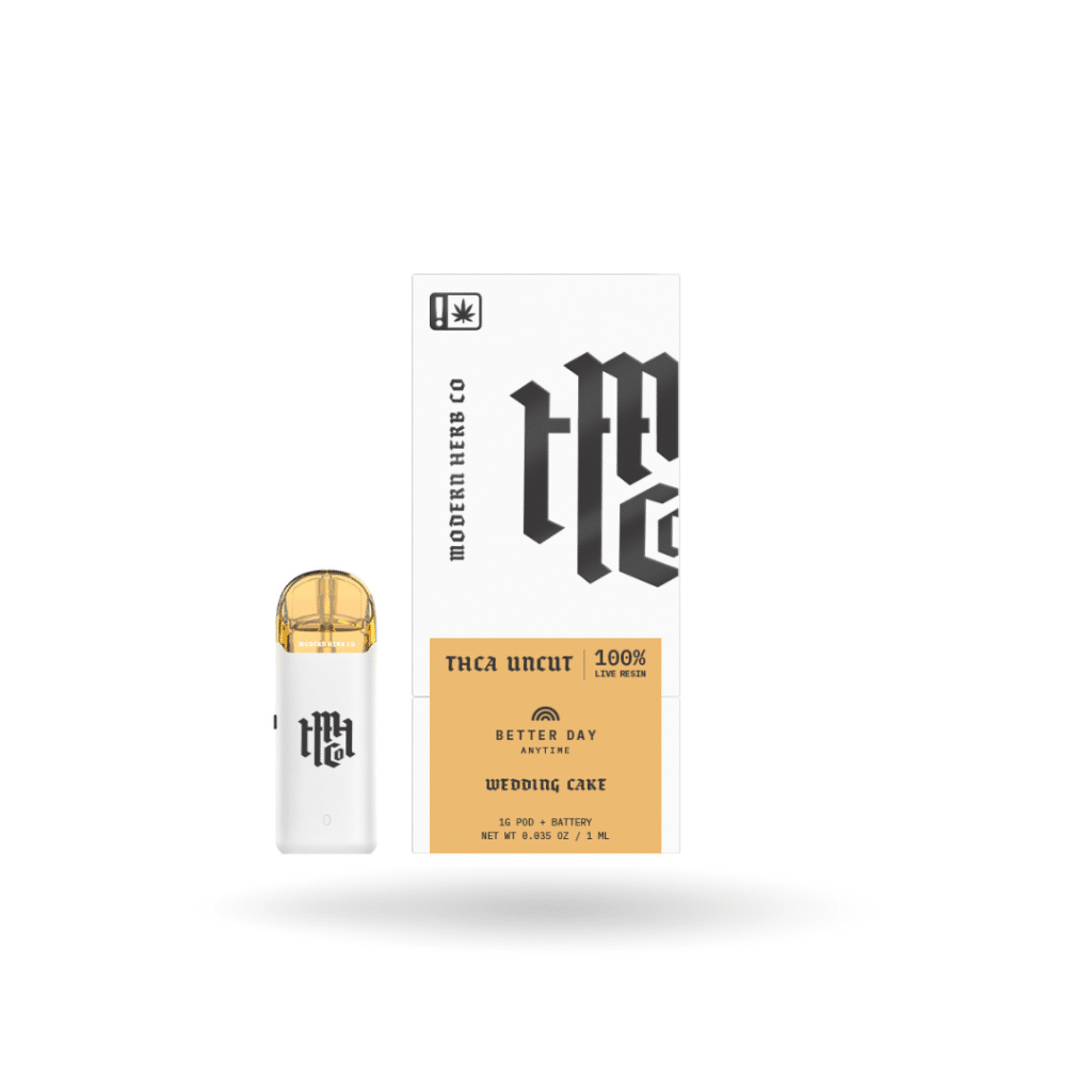 Wedding Cake (Hybrid) Modern Herb Co Live Uncut Pod Kit 1G