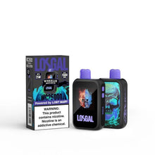 Cargar imagen en el visor de la galería, Wheelie (Sour Apple Grape Kiwi) (Skull Edition) Losgal Mc25000 disposable vape
