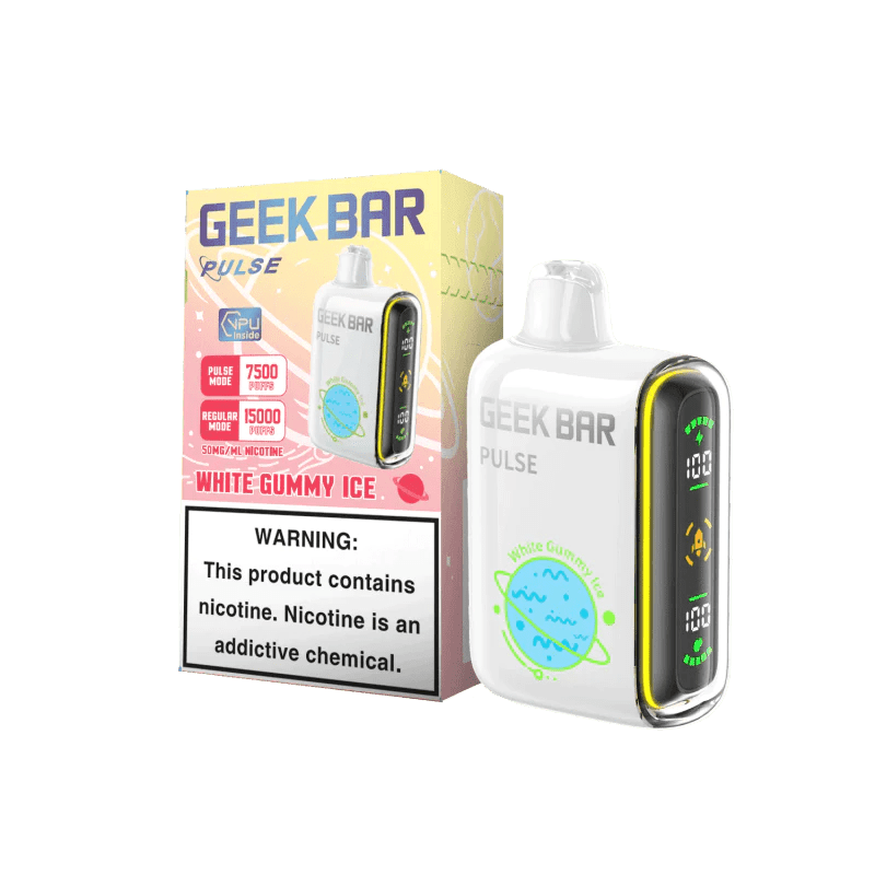 elf bar vape uk White Gummy FLUM Pebble Vape