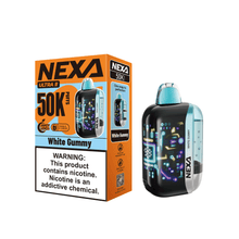 Load image into Gallery viewer, White Gummy Nexa Ultra II 50K Disposable
