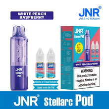 Load image into Gallery viewer, Pod Only / White Peach Raspberry Jnr Stellararc 100K Disposable Pod Kit
