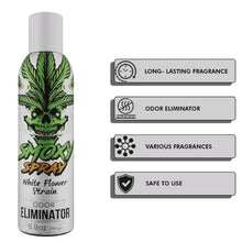 Cargar imagen en el visor de la galería, White Flower Strain Smoxy Spray Odor Eliminator 6.9oz

