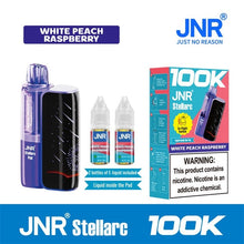 Load image into Gallery viewer, Pod Kit / White Peach Raspberry Jnr Stellararc 100K Disposable Pod Kit
