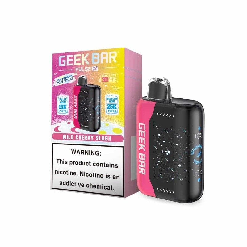 Wild Cherry Slush (New March 2025) Geek Bar Pulse X Vape Disposable