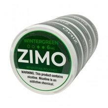 Cargar imagen en el visor de la galería, Wintergreen / 6mg ZIMO Pouches Nicotine
