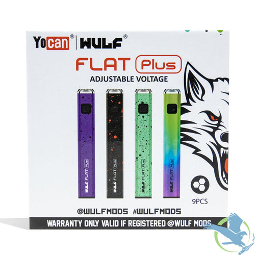 Wulf Mods x Yocan Flat Plus Vaporizer Pen Battery
