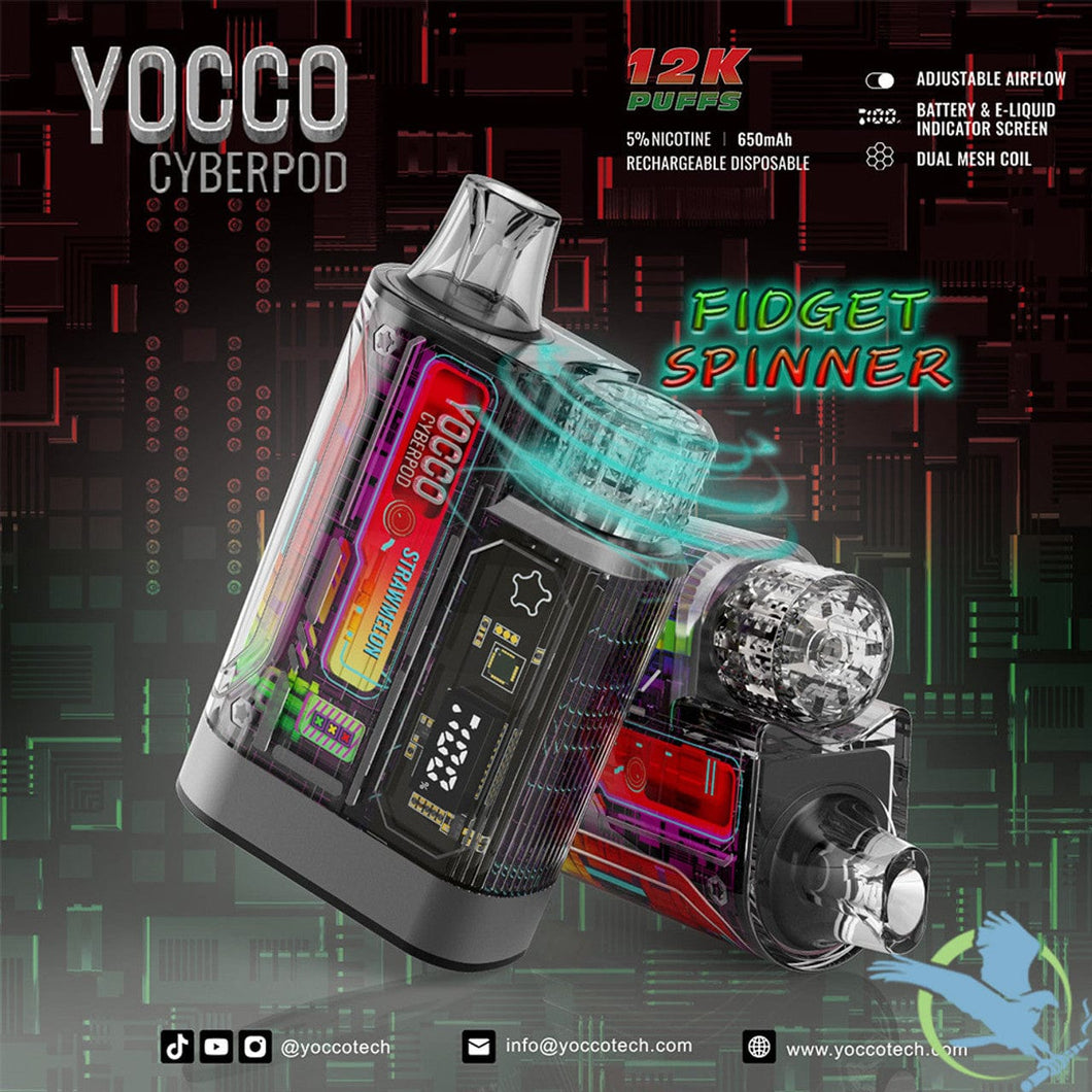 YOCCO Cyberpod 12000 Puffs Disposable Vape