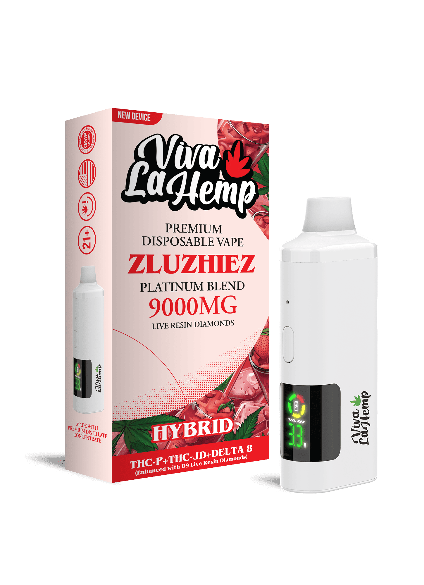 Viva La Hemp THCP Disposable 9 Gram | Get Now