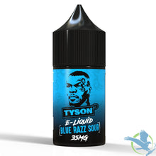 Load image into Gallery viewer, 35 MG / BLUE RAZZ SOUR Tyson 2.0 Salt E-Liquid 30ML
