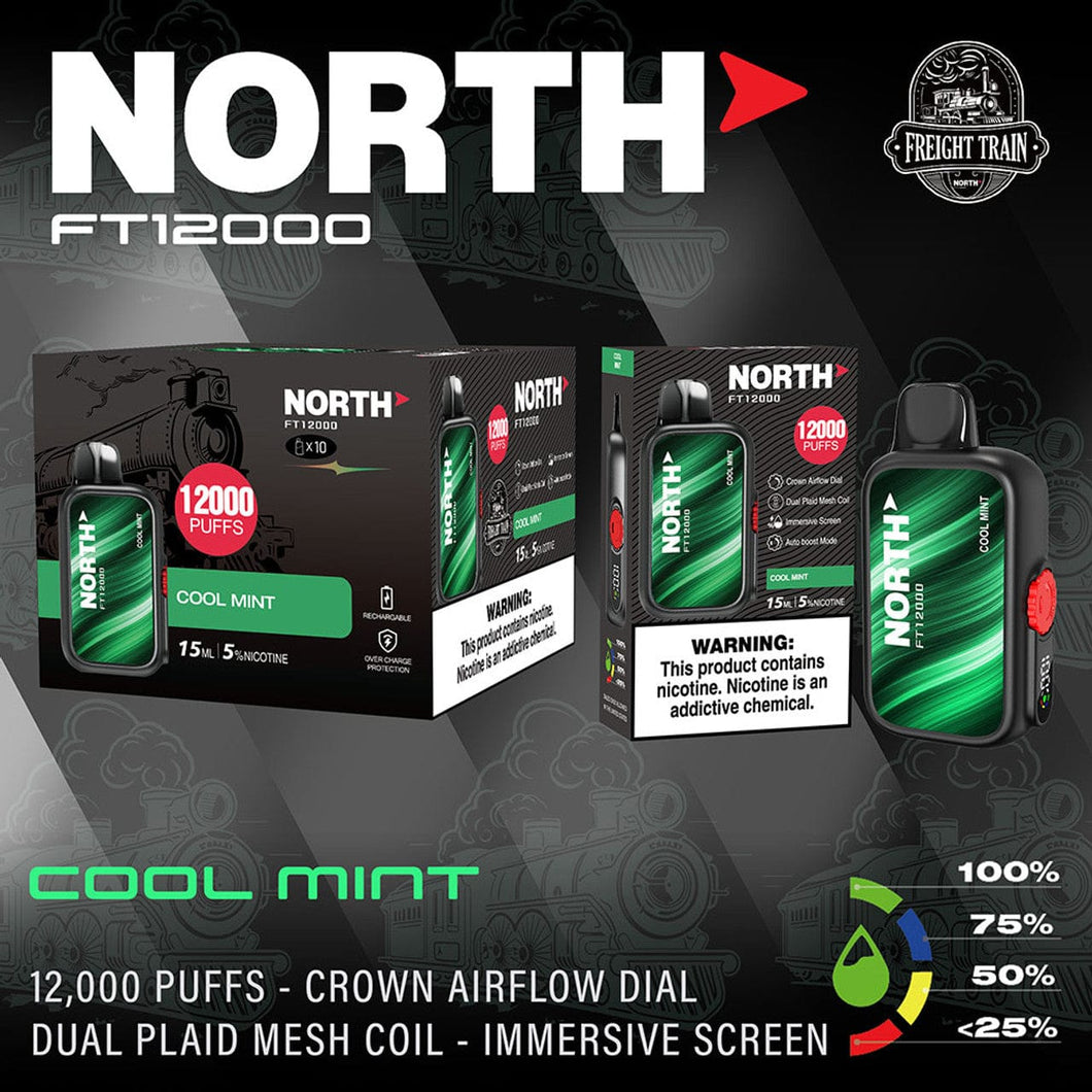 Cool Mint North FT12000 Disposable Vape