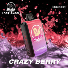 Load image into Gallery viewer, Crazy Berry Lost Angel Pro Max Disposable 20000 Puffs
