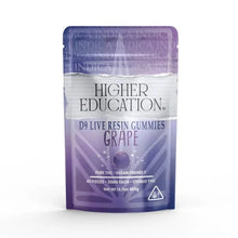 Load image into Gallery viewer, Grape - Indica Higher Education D9 LR Gummies 1200mg 40pc
