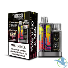 Load image into Gallery viewer, Strawkiwi YOCCO Cyberpod 12000 Puffs Disposable Vape
