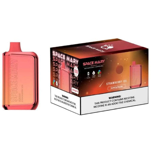 Strawberry Ice Space Mary SM8000 Disposable Vape
