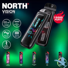 Load image into Gallery viewer, 15000 (North Vision 15K Vanilla Tobacco) Vanilla Tobacco North 5000 Disposable Vape
