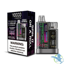 Load image into Gallery viewer, California Cherry YOCCO Cyberpod 12000 Puffs Disposable Vape
