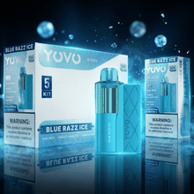 Cargar imagen en el visor de la galería, Kit / Blue Razz Ice Yovo JB50000 Disposable Pod Kit (Compatible with Foger switch pro Kit)
