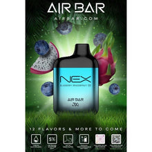 Load image into Gallery viewer, Air Bar NEX Disposable 5% + Rechargeable 6500 Puffs *NEW MARCH 2023*
