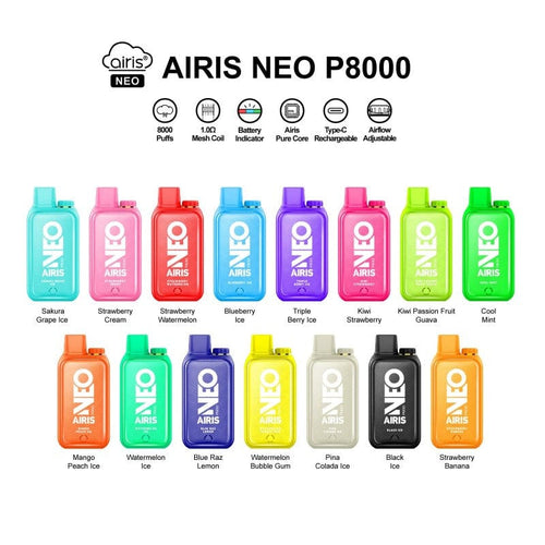 Airis Neo P8000 Vape