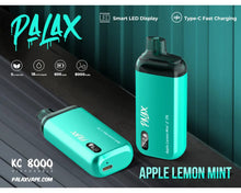 Load image into Gallery viewer, Apple Lemon Mint PALAX KC8000 Disposable Vape
