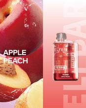 Load image into Gallery viewer, Apple Peach TE ELF Bar Vape 5000 Puffs Rechargeable *NEW FEBRUARY*
