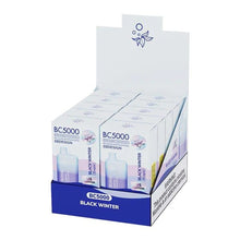 Load image into Gallery viewer, 10 pack / 50mg BLACK WINTER EBDESIGN VAPE
