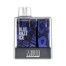 Load image into Gallery viewer, BLUE RAZZ ICE MILLI 6000 DISPOSABLE VAPE 5%
