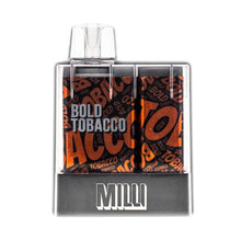 Load image into Gallery viewer, BOLD TOBACCO MILLI 6000 DISPOSABLE VAPE 5%
