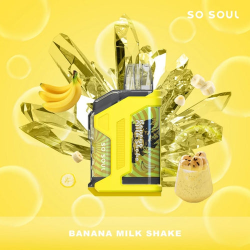 Single / Banana Milk Shake So Soul Nola Bar Vape 10K