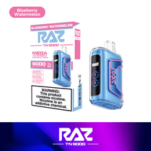 Load image into Gallery viewer, Blueberry Watermelon / Single Raz TN9000 Disposable Vape
