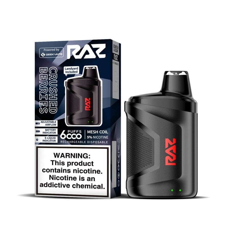 elf bar vape uk Raz Vape Nicotine Content Raz CA6000 Puffs Disposable Vape