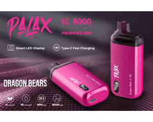 Load image into Gallery viewer, Dragon Bear PALAX KC8000 Disposable Vape
