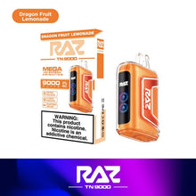 Load image into Gallery viewer, Dragon Fruit Lemonade / Single Raz TN9000 Disposable Vape
