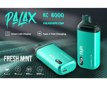 Load image into Gallery viewer, Fresh Mint PALAX KC8000 Disposable Vape
