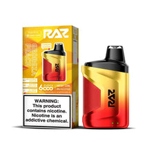 Cargar imagen en el visor de la galería, GEORGIA PEACH RAZ CA6000 DISPOSABLE VAPE 5%
