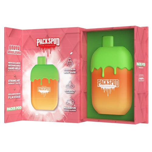 SINGLE GUAVA BUBBLEGUM PACKSPOD VAPE