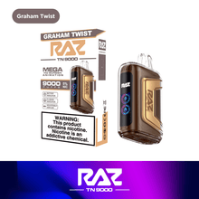 Load image into Gallery viewer, Graham Twist / Single Raz TN9000 Disposable Vape
